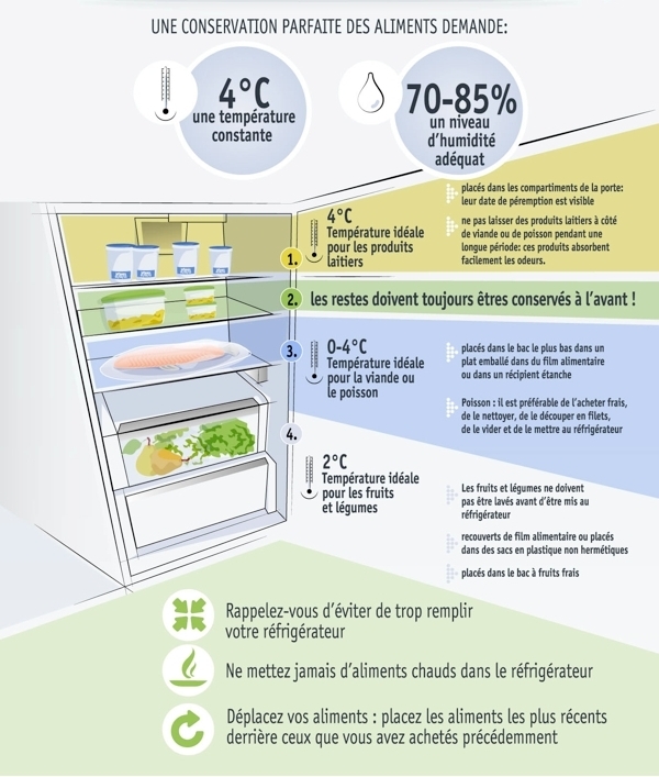 Comment bien ranger son frigo pour une meilleure conservation des aliments  ? 